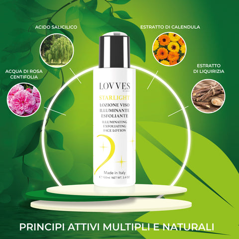 Loțiune Față Exfoliantă Iluminatoare, Starlight